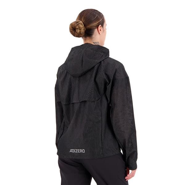 Adidas Jacka Adizero Svart M Kvinna