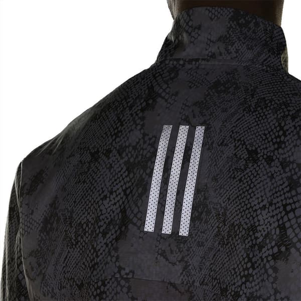 Adidas Jakke Marathon Hvid,Grå S Mand