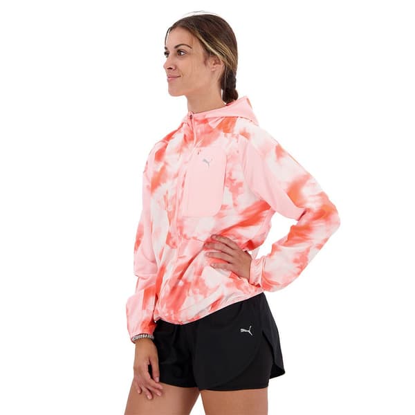 Puma Jacka Run Ultraweave Rosa S Kvinna