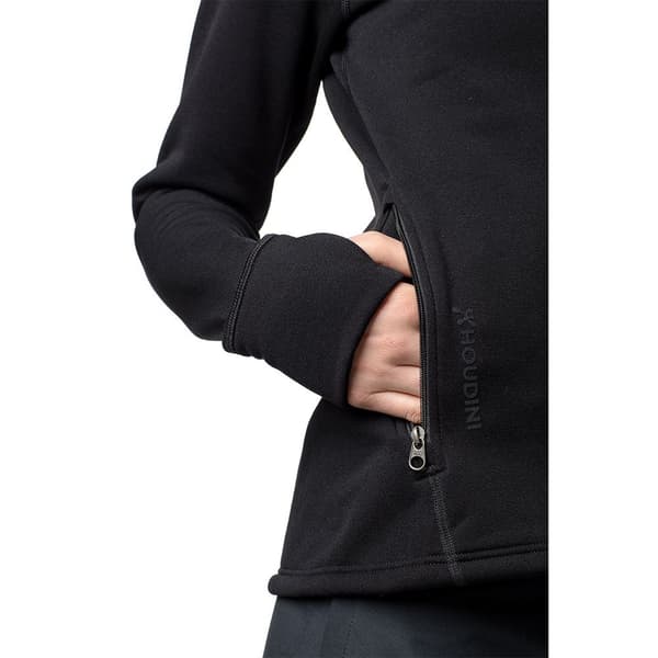 Houdini Power Fleece Svart XS Kvinna