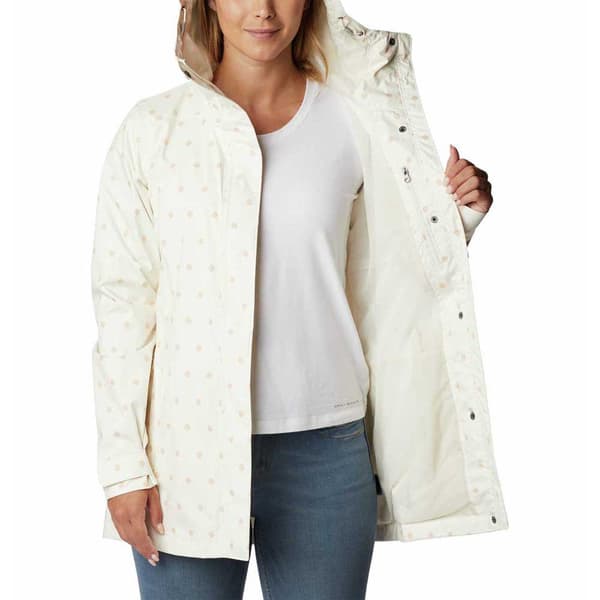 Columbia Jakke Splash A Little Ii Beige M Kvinde