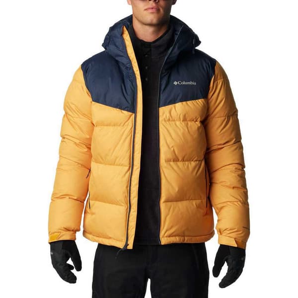 Columbia Regnjakke Med Fuld Lynlås Iceline Ridge™ Gul,Blå XL Mand