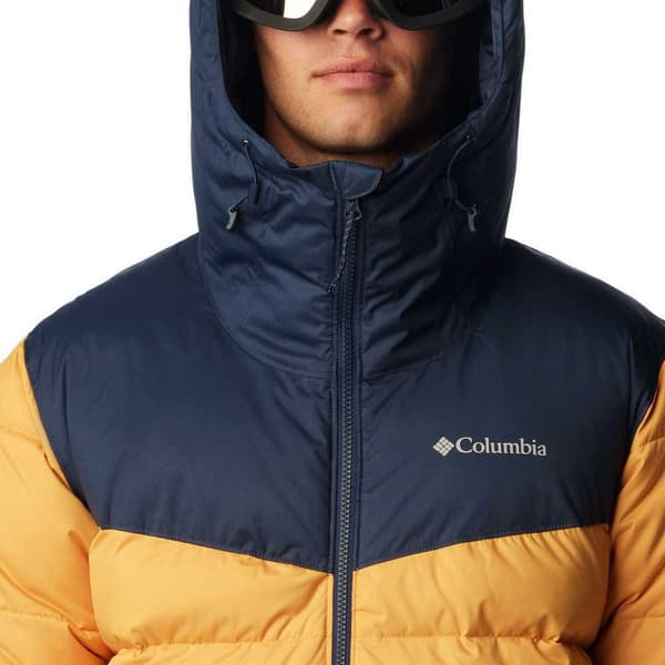 Columbia Regnjakke Med Fuld Lynlås Iceline Ridge™ Gul,Blå XL Mand