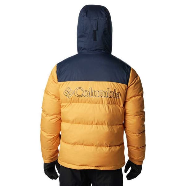Columbia Regnjakke Med Fuld Lynlås Iceline Ridge™ Gul,Blå XL Mand