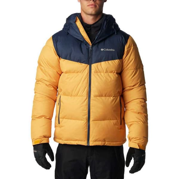 Columbia Regnjakke Med Fuld Lynlås Iceline Ridge™ Gul,Blå XL Mand