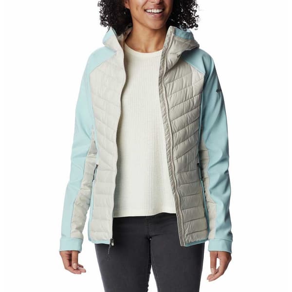 Columbia Jakke Powder Lite™ Hybrid Beige L Kvinde