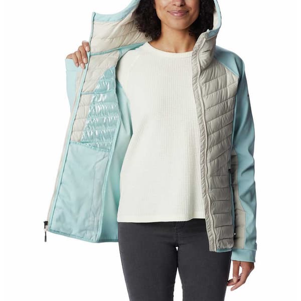 Columbia Jakke Powder Lite™ Hybrid Beige L Kvinde