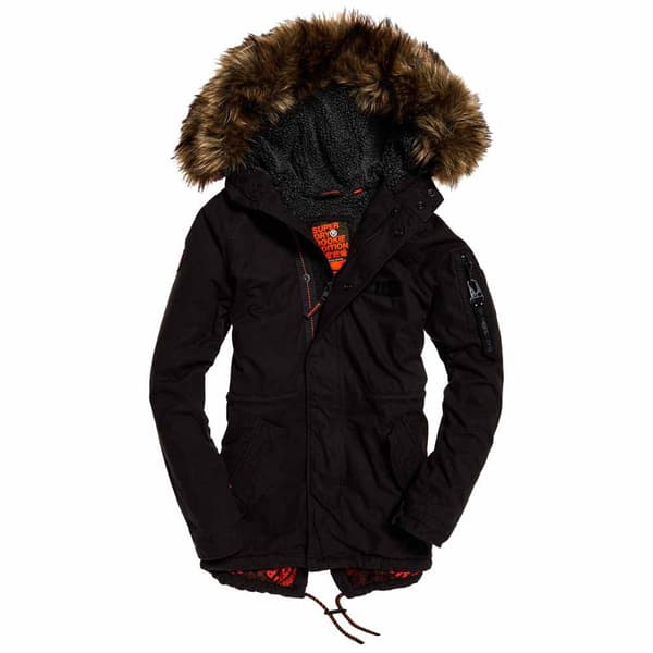 Superdry Jacka Mountain Rookie Aviator Svart S Man
