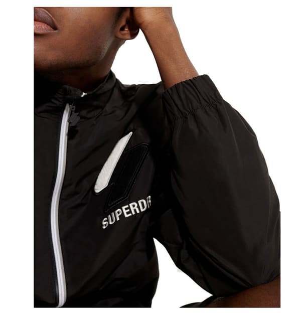 Superdry Jacka Track Cagoule Svart XL Man