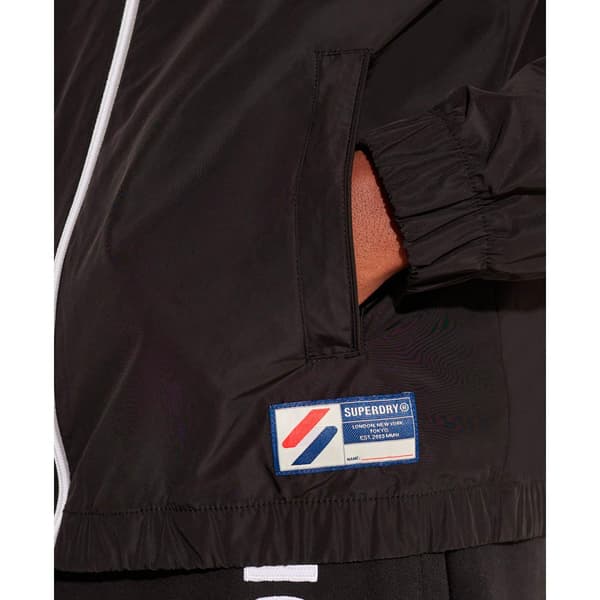 Superdry Jacka Track Cagoule Svart XL Man