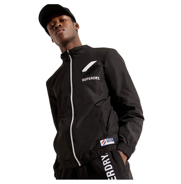 Superdry Jacka Track Cagoule Svart XL Man