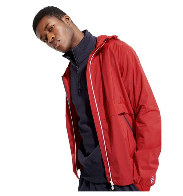 Superdry Jakke Sportstyle Cagoule Rød M Mand