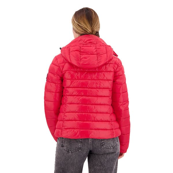 Superdry Jacka Shine Fuji 2.0 Röd M Kvinna