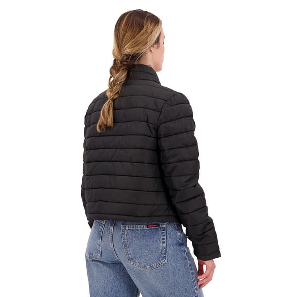 Superdry Jacka Studios Boxy Fuji Svart M Kvinna