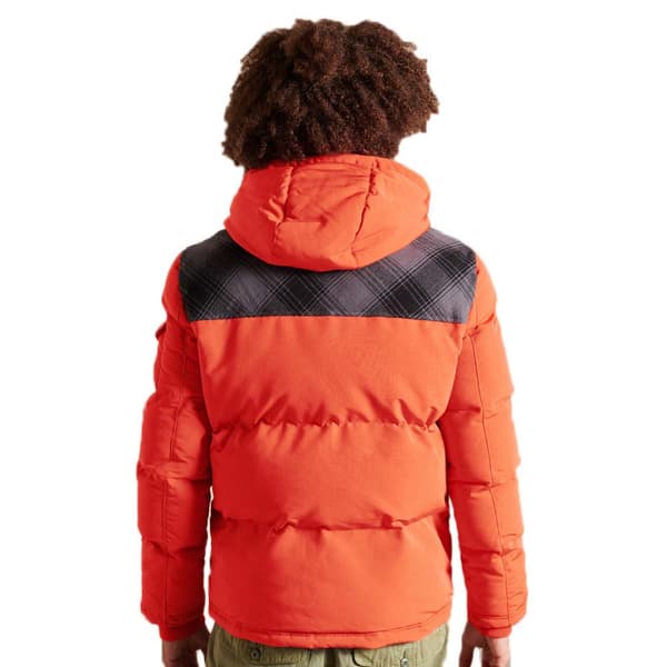 Superdry Jacka Quilted Everest Orange L Man