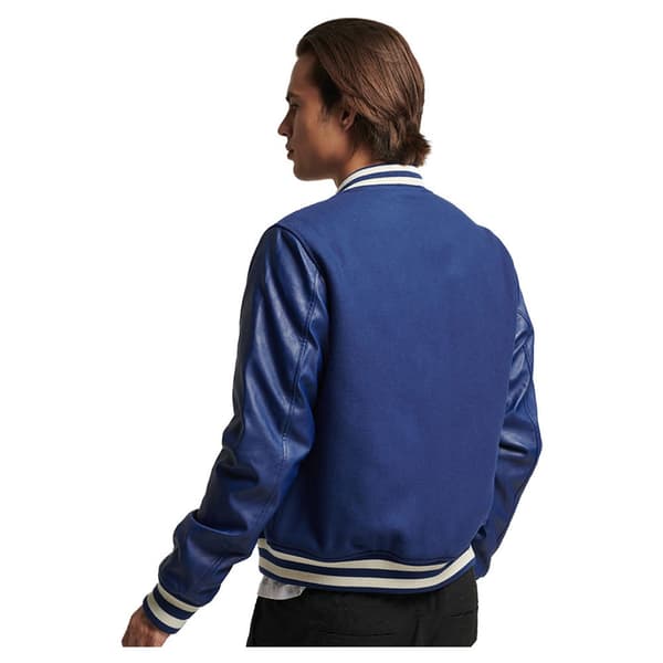 Superdry Jacka Vintage Varsity Bomber Blå L Man