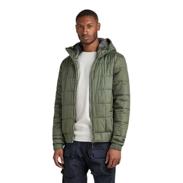 G-star Jacka Meefic Sqr Quilted Grönt S Man
