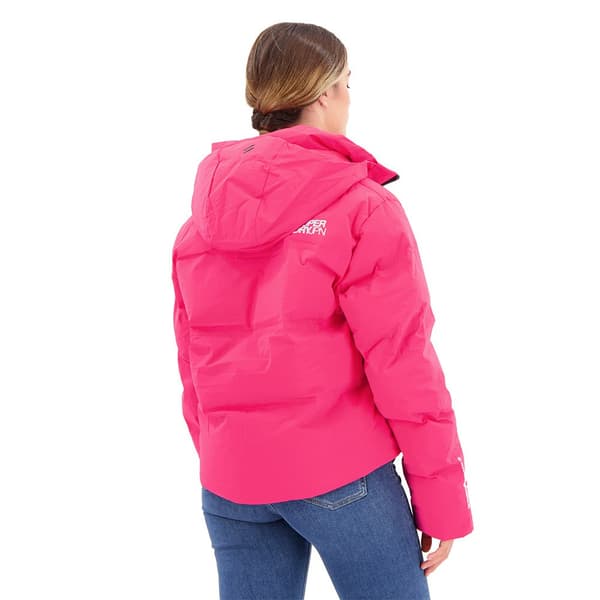Superdry Pufferjacka Boxy Rosa XS Kvinna
