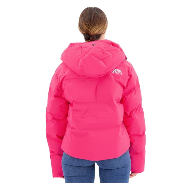 Superdry Pufferjacka Boxy Rosa XS Kvinna