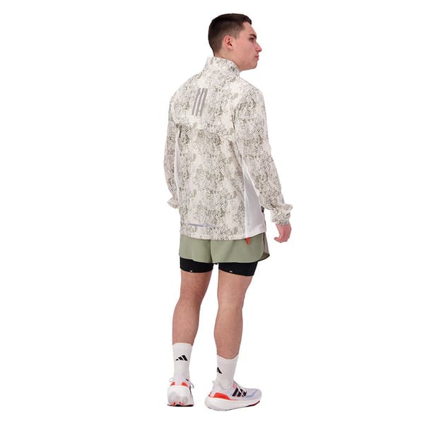 Adidas Jakke Marathon Hvid,Grå XL Mand