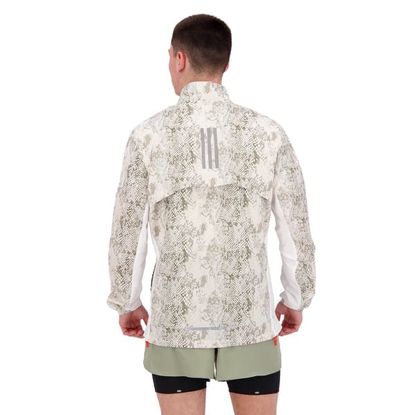 Adidas Jakke Marathon Hvid,Grå XL Mand