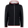 Pikkukuva 1 / 3: Cmp Fleece Fix Hood Full Zip 31m1857 Harmaa 2XL Mies