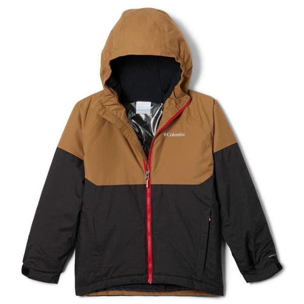 Columbia Regnjacka Med Full Dragkedja Alpine Action™ ii Brun,Grå XL Pojke