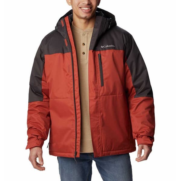 Columbia Täysi Vetoketjullinen Sadetakki Hikebound™ Punainen,Musta XL Mies