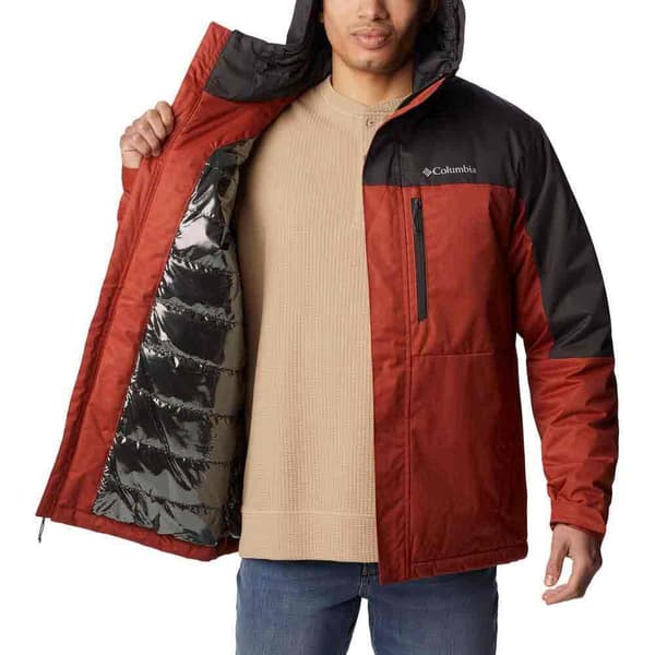 Columbia Täysi Vetoketjullinen Sadetakki Hikebound™ Punainen,Musta XL Mies
