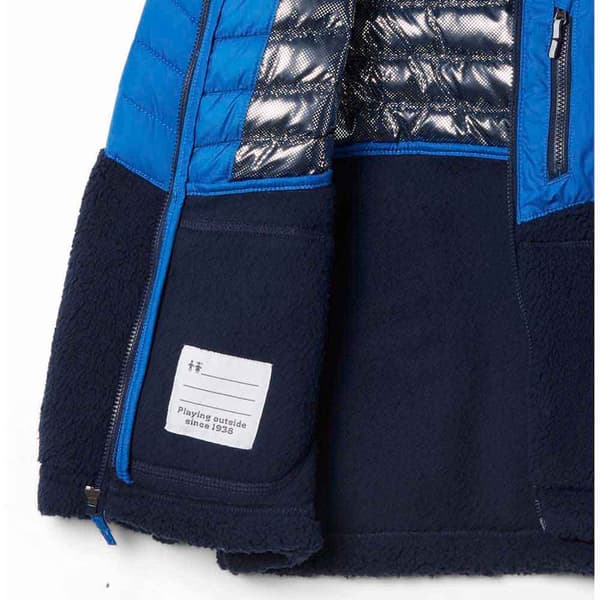 Columbia Jakke Powder Lite™ Novelty Blå XL Dreng