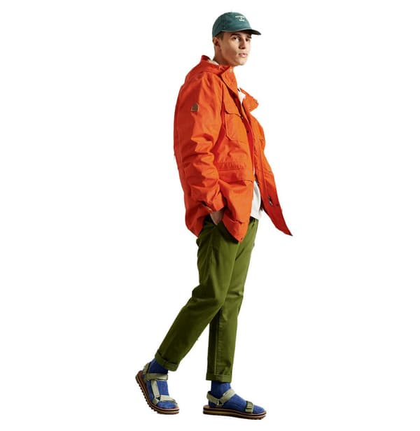 Superdry Jacka Mountain Orange XL Man