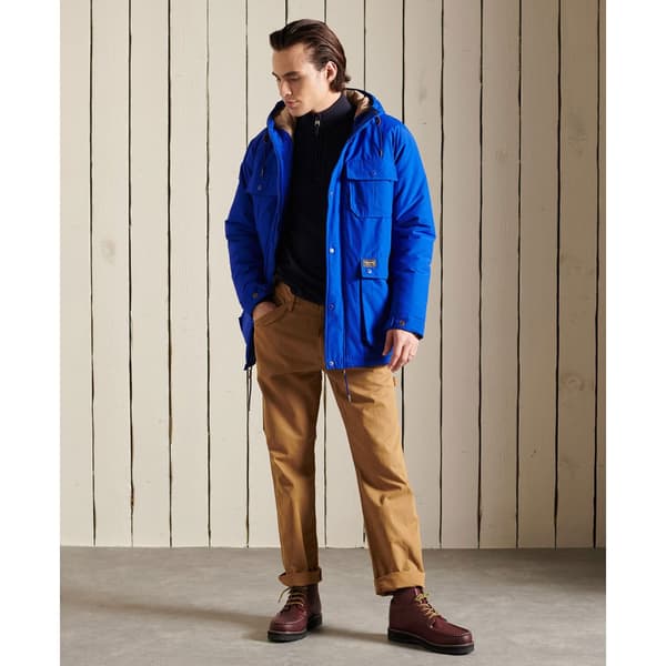 Superdry Jacka Mountain Padded Blå S Man