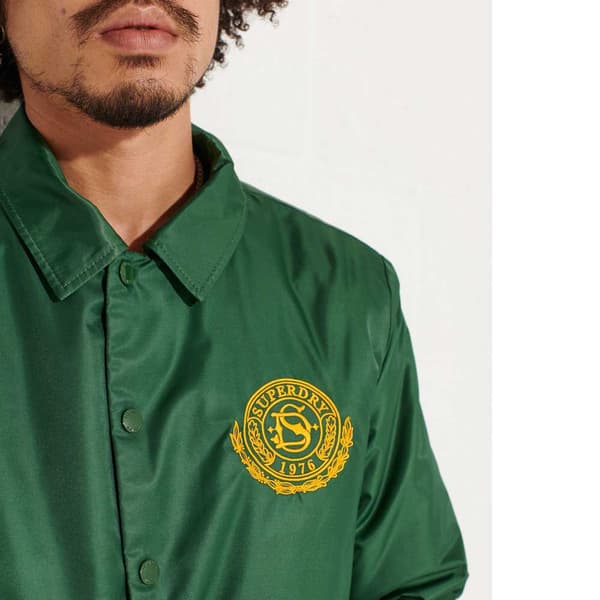 Superdry Jacka Snap Coach Grönt XL Man