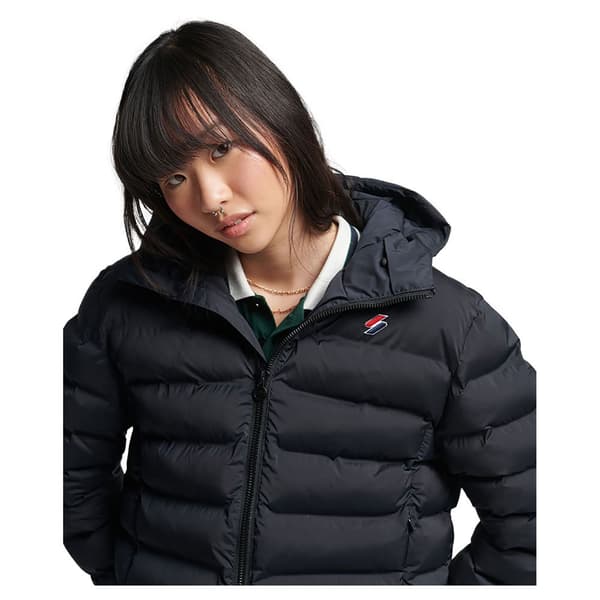 Superdry Takki Code All Seasons Padded Musta L Nainen