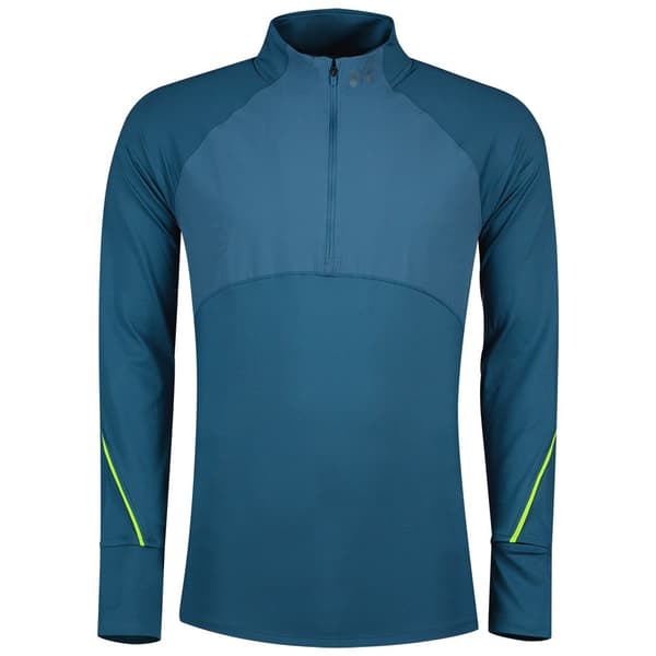 Under Armour Halv Lynlås Fleece Qualifier Run 2.0 Blå 2XL Mand