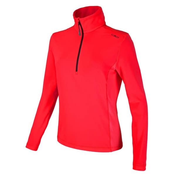 Cmp Fleece Sweat 3g10746 Rød L Kvinde