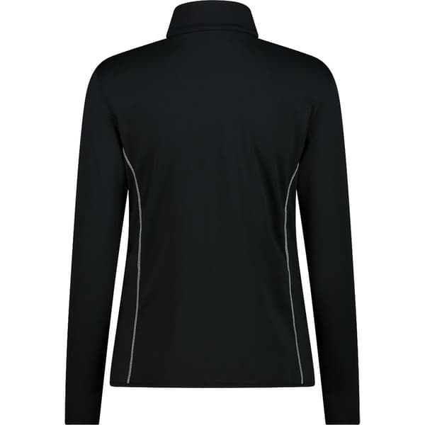 Cmp Halv Blixtlåsfleece Sweat 38l1196 Svart XS Kvinna