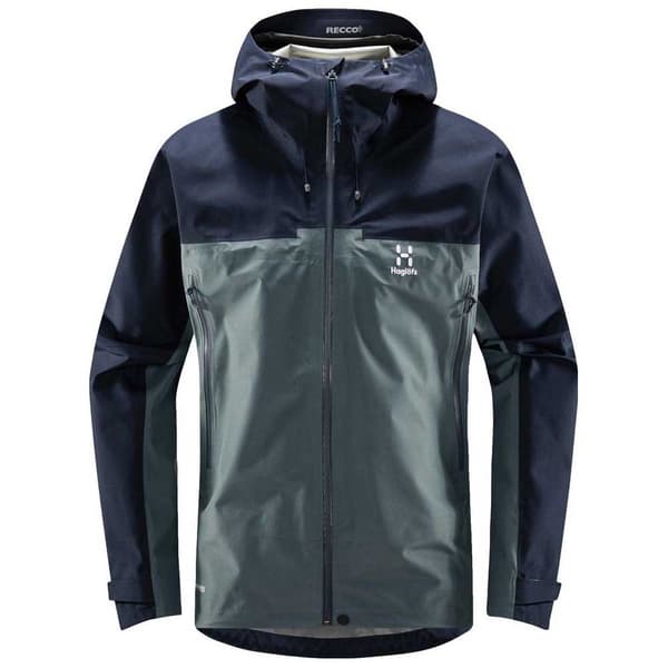 Haglofs Jacka Roc Flash Goretex Blå L Man