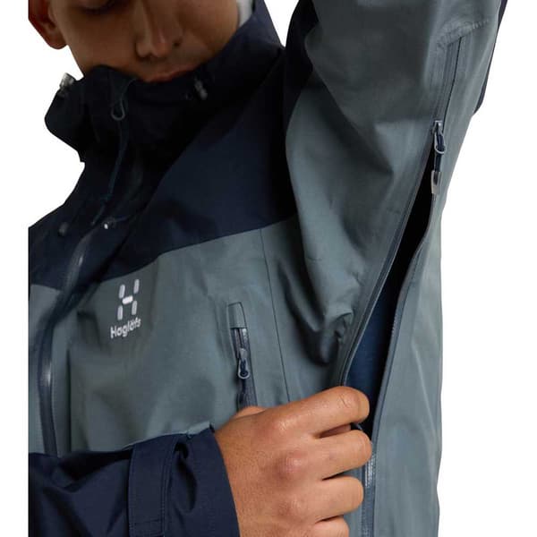 Haglofs Jacka Roc Flash Goretex Blå L Man
