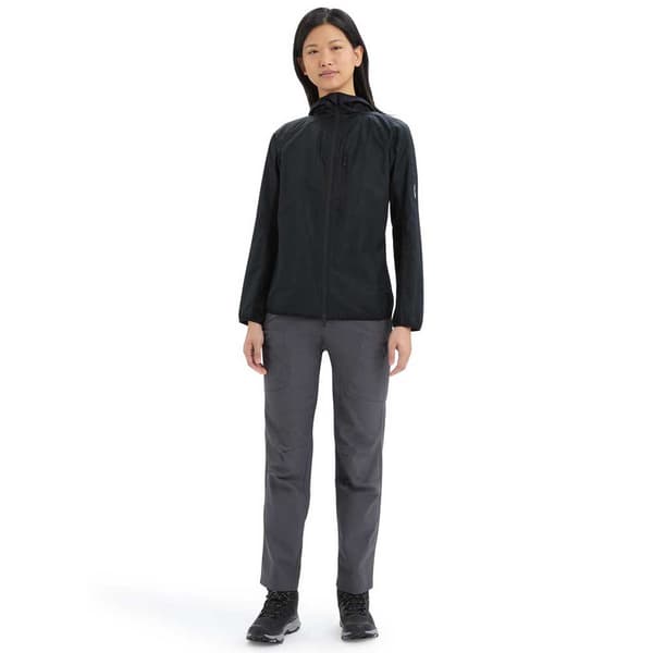 Icebreaker Takki Shell+™ Cotton Windbreaker Musta L Nainen