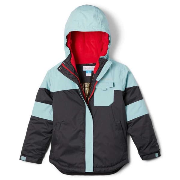 Columbia Regnjacka Med Full Dragkedja Mighty Mogul™ Ii Blå XL Pojke