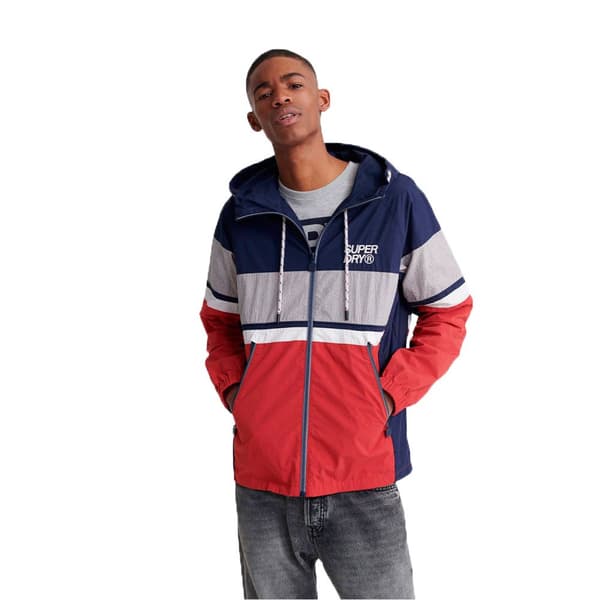 Superdry Jacka Summer House Through Blå L Man