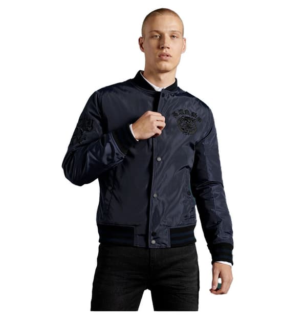 Superdry Bomberjacka Blamore Collegiate Svart 2XL Man