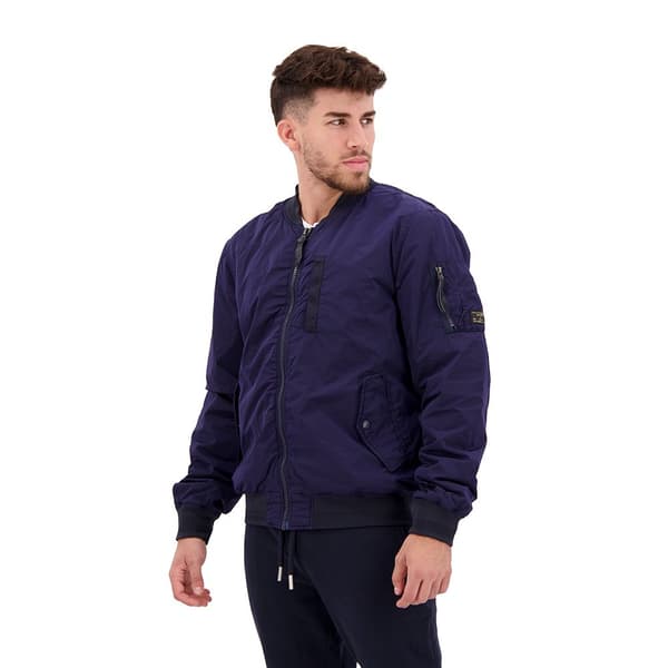 Superdry Bomberjacka Military Blå S Man