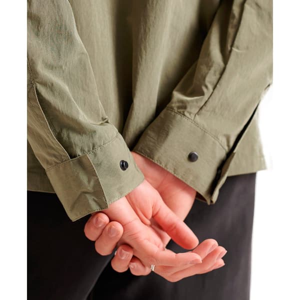 Superdry Takki Ripstop 4 Pocket Vihreä M Nainen