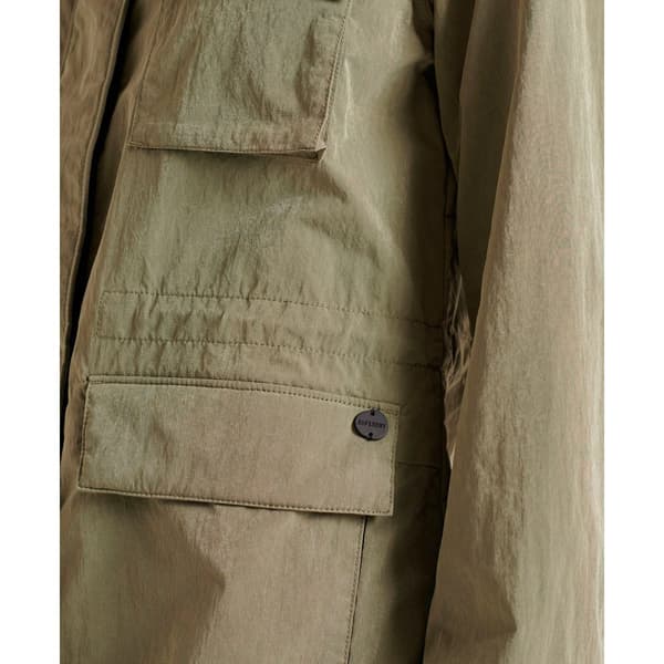 Superdry Takki Ripstop 4 Pocket Vihreä M Nainen