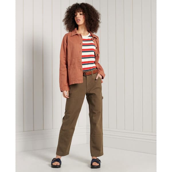 Superdry Jacka Chore Orange S Kvinna