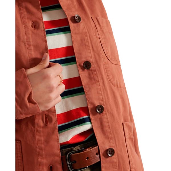 Superdry Jacka Chore Orange S Kvinna