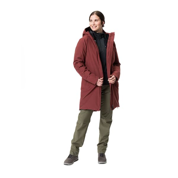 Vaude Frakke Mineo Iii Rød 36 Kvinde