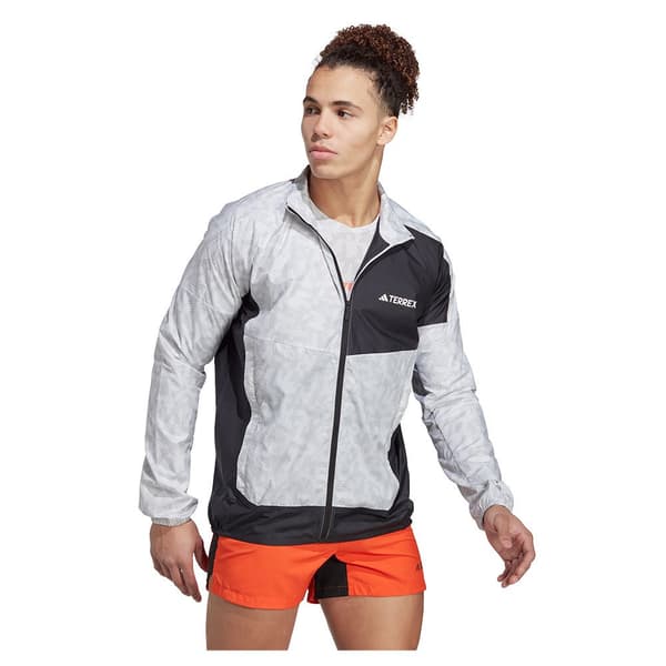 Adidas Takki Trail Wind Harmaa S Mies